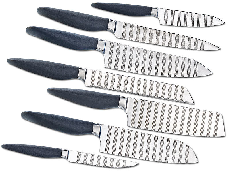 ; Damast-Santoku-Küchenmesser Damast-Santoku-Küchenmesser 