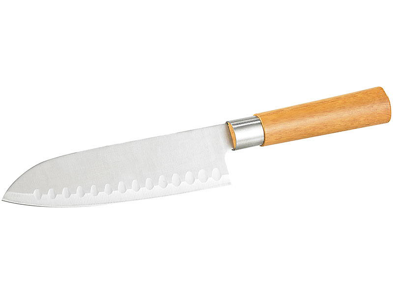 ; Damast-Santoku-Küchenmesser Damast-Santoku-Küchenmesser 