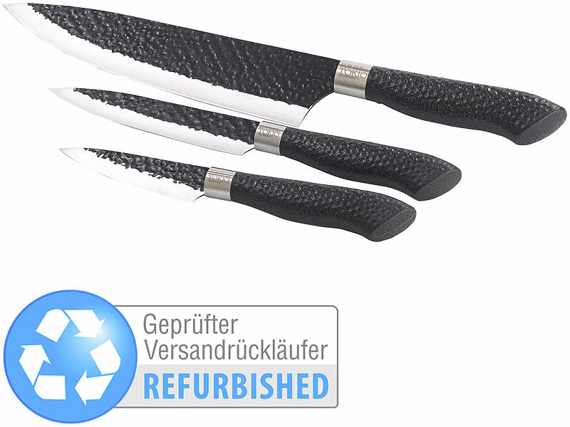 ; Damast-Santoku-Küchenmesser, Messerblöcke mit Borsteneinsatz Damast-Santoku-Küchenmesser, Messerblöcke mit Borsteneinsatz 
