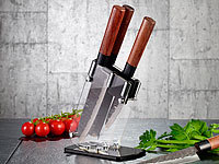 TokioKitchenWare Messerblock aus Acrylglas für 4 Messer; Küchenmesser-Sets Küchenmesser-Sets Küchenmesser-Sets 