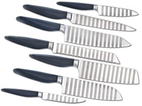 ; Damast-Santoku-Küchenmesser Damast-Santoku-Küchenmesser 