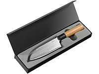 TokioKitchenWare Couteau Santoku Damas  16,5 cm