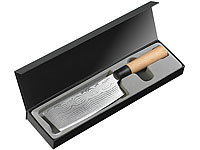 TokioKitchenWare Damast-Hackmesser NAKIRI mit 17,5cm Klinge; Küchenmesser-Sets Küchenmesser-Sets Küchenmesser-Sets 