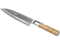 TokioKitchenWare Handgefertigtes Chefmesser, 19 cm, in Holz-Geschenkbox; Küchenmesser-Sets Küchenmesser-Sets Küchenmesser-Sets Küchenmesser-Sets 